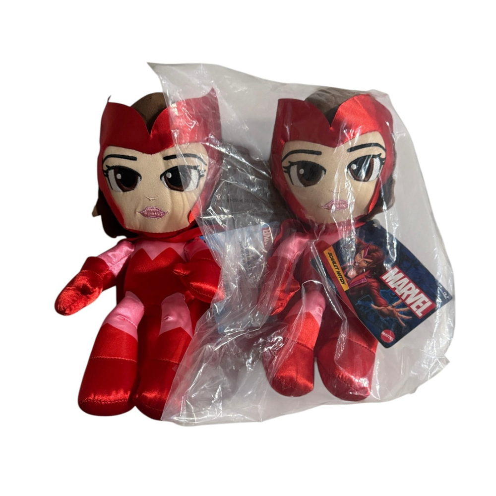 New Marvel Scarlet Witch Stuffed Animal x 2 - Picture 4 of 5